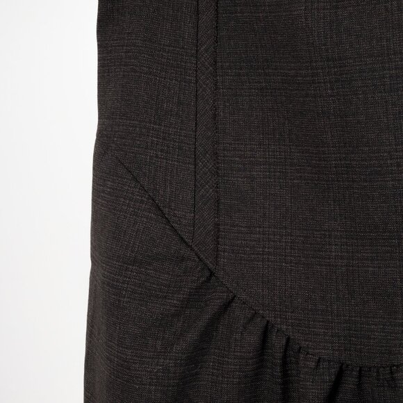 Miu Miu Brown Wool Drop Waist Skirt - Picture 5 of 10